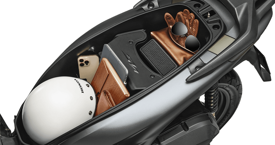 Honda SH 125i có cốp xe rộng 28L