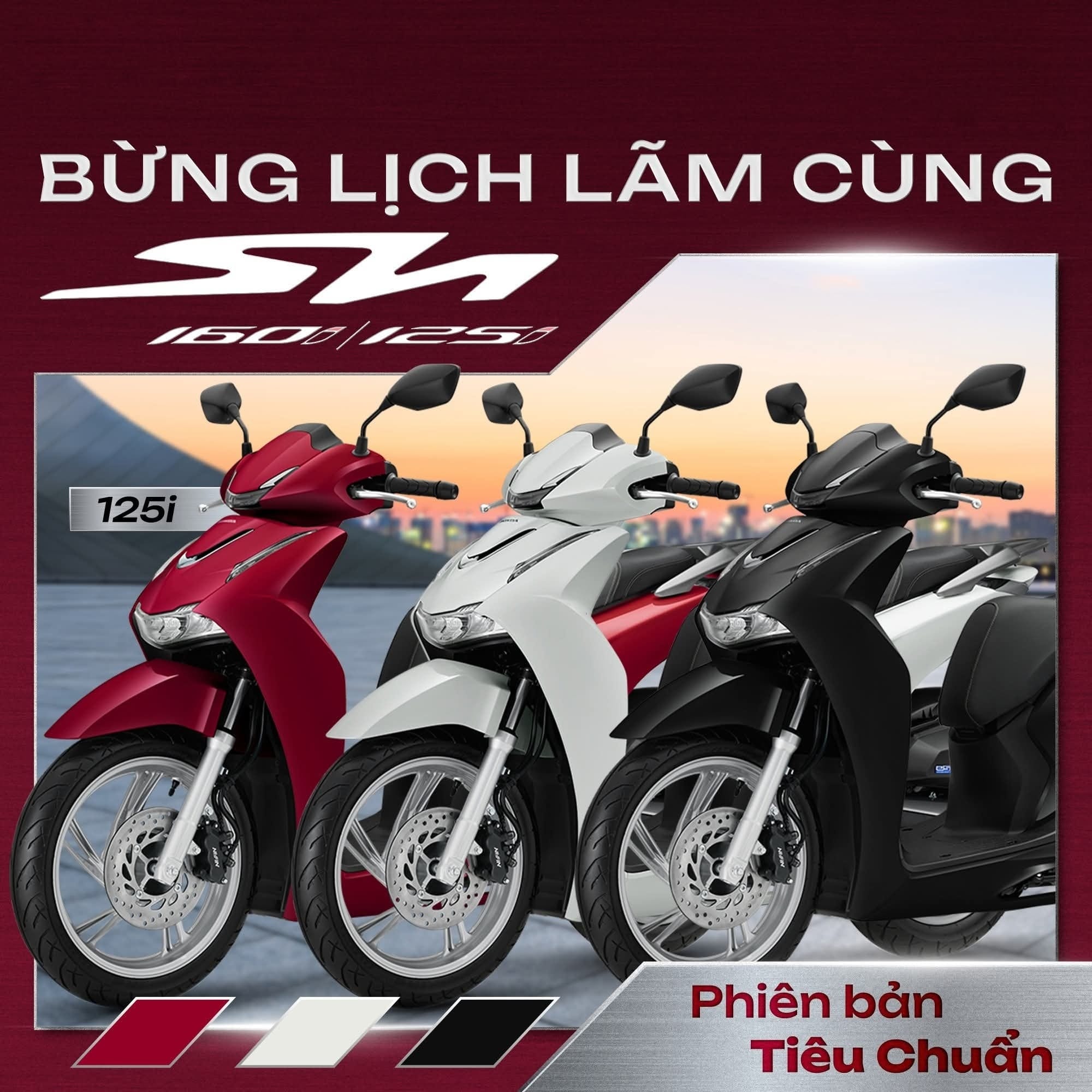 SH125i 2026 phiên bản Tiêu chuẩn
