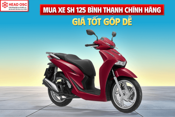 Mua SH 125 Bình Thạnh Chính Hãng Giá Tốt Góp Dễ