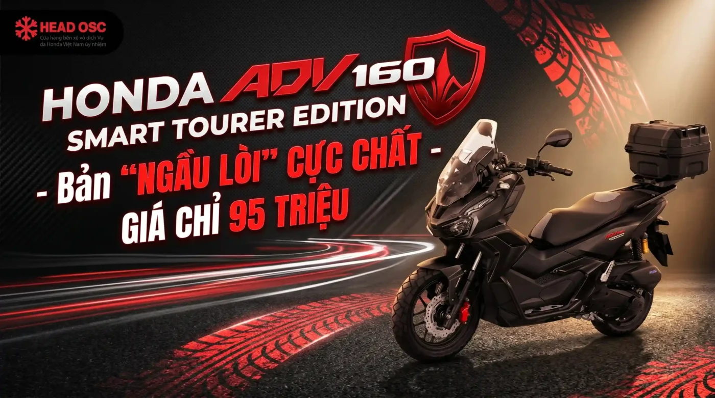 Honda ADV160 Smart Tourer Edition – Bản “ngầu lòi” cực chất, giá chỉ 95 triệu