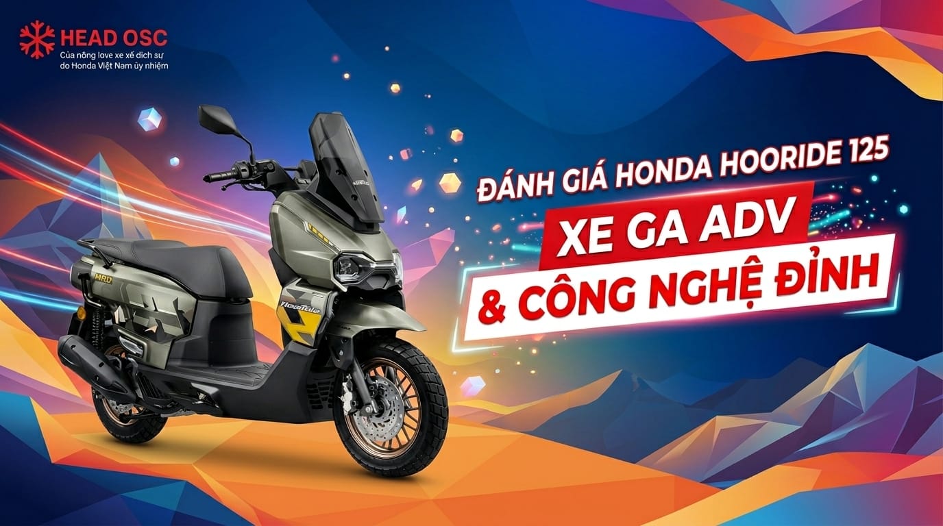 Đánh Giá Honda HooRide 125: Xe Ga ADV Công Nghệ Đỉnh