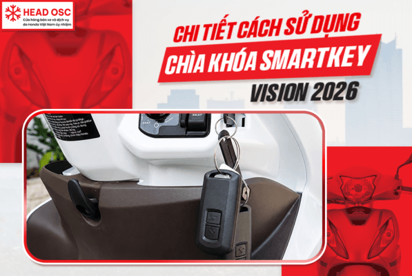Chi Tiết Cách Sử Dụng Chìa Khóa Smartkey Vision 2026