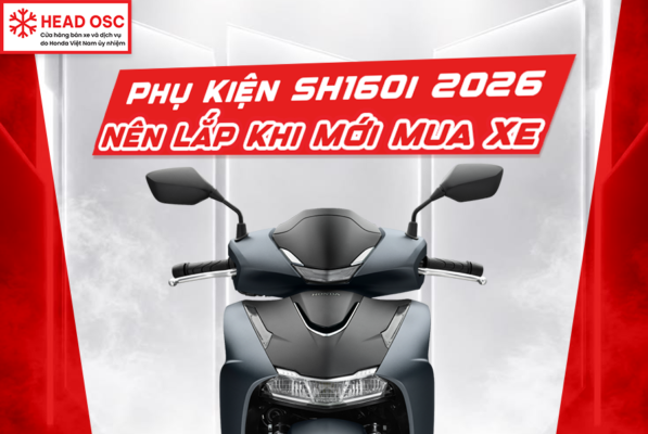 Phụ Kiện SH160i 2026 Nên Lắp Khi Mới Mua Xe